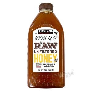 커클랜드 써든 캘리포니아 비정제 생꿀 A등급 로우 허니 3LB KIRKLAND SIGNATURE RAW UNFILTERED..
