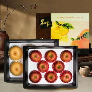 프레시팜 햇살가득 사과 배 선물세트 3kg[2개]