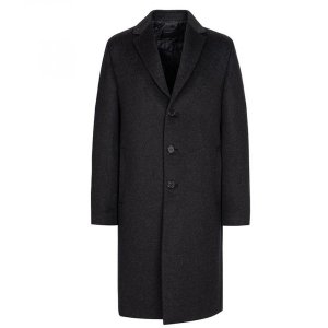 지이크 파렌하이트 지이크F 파렌하이트 다크그레이 싱글 울 세미 오버핏 코트 FDLAX7