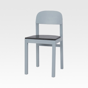 심플한 모던 인테리어 원룸 TAVC019 목제방석 의자 PU