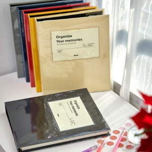 드림  오거나이즈 바인더 접착앨범 30매