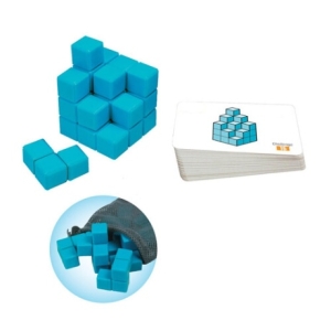 맥킨더  블록바이블록 소마큐브 핵서스 디럭스 입체 멘사 스마트게임즈 IQ퍼즐게임 초등 유아보드게임 B254