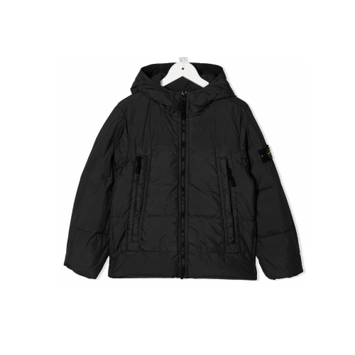 스톤아일랜드 남녀공용 크링크랩스 후드 패딩_751640433 V0029