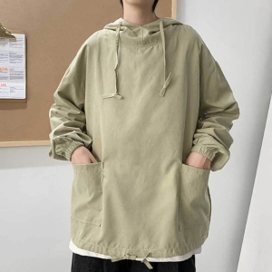 YSPEK3 빅포켓 남자 아노락 바람막이 무지 데일리 점퍼