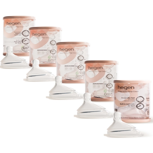 헤겐 모유느낌 비중심 젖꼭지 2개입