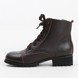 라프로이 소가죽 베이직 플랫 부츠 워커_sjlux4100