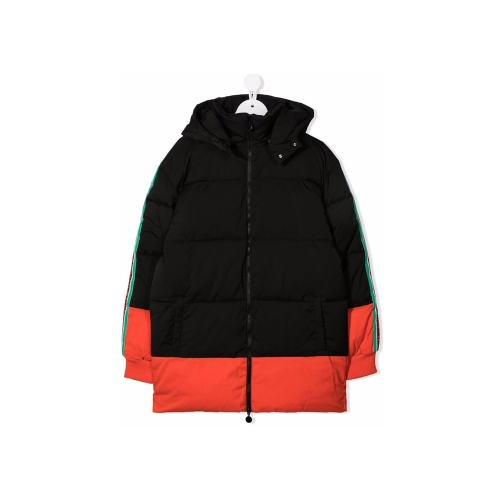 SK stoa 스텔라 맥카트니 키즈 컬러블록 패딩자켓 603343 SRK54 1000 행복한 쇼핑 SK스토아