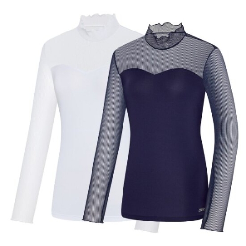 BTR  비티알 비티알 여성 여름 메쉬 레이어드 티셔츠 디바 여  BST4982W_S1D4