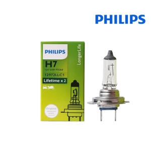 필립스  H7 12V 55W Long 자동차 전조등 전구