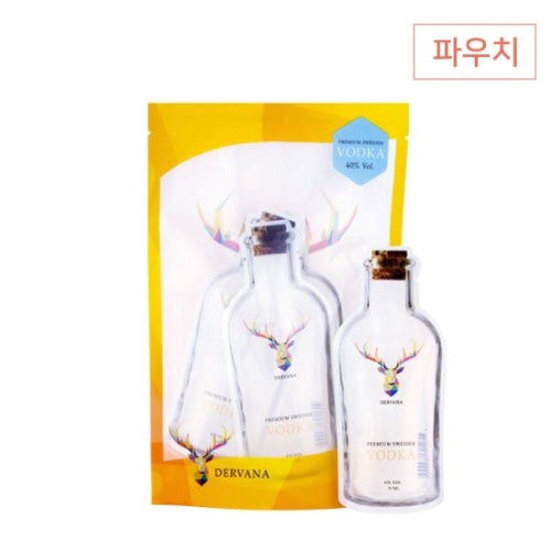  더바나 보드카 50ml 파우치 4입 패키지[매장픽업]