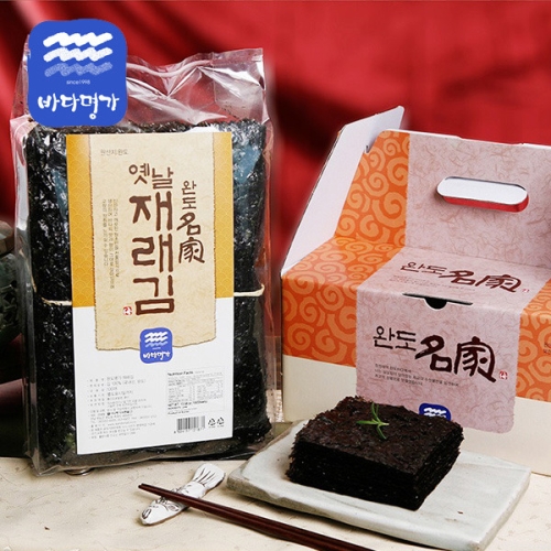 세종물산  완도명가 옛날 재래김 세트 2호