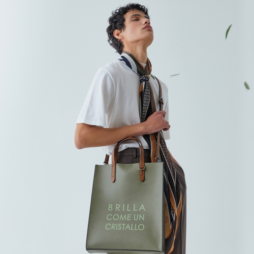 BBYB 부티크디 비비와이비 MARCE Slim Unisex Tote Bag_Sage Khaki 09K1110BPF