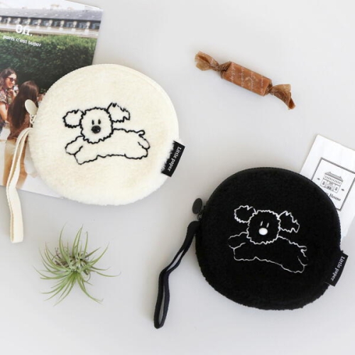 로마네 여성 런페퍼 부클 서클 파우치