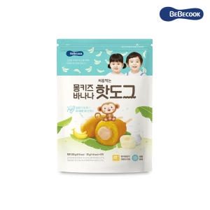 베베쿡 처음먹는 몽키즈 바나나 핫도그 300g