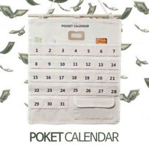 JY무역  생활비 달력 포켓 캘린더