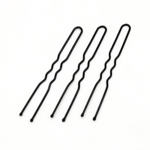 헤어 액세서리 웨이브 U핀 5cm 100개 올림머리 똥머리 유핀 W9BEC5E