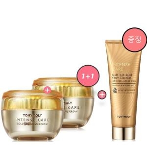 토니모리 인텐스 케어 골드24K 스네일 크림 골드폼
