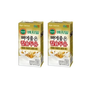 정식품  베지밀 뼈에 좋은 칼슘두유 땅콩,아몬드,호두,잣 190ml