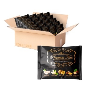 송림식품  하루견과 프리미엄너츠 낱봉20g