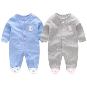 엠케이 작은 리본 고양이 우주복 0-12개월  300180