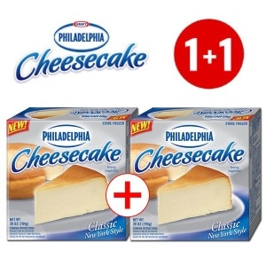 크래프트 필라델피아 치즈케익 행사 플레인+플레인