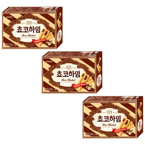 크라운제과  초코하임 142g