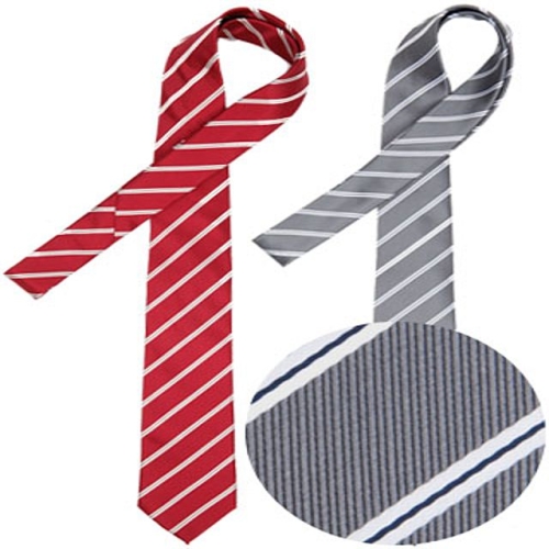 LTIE-048 은갈치넥타이 솔리드 레드 그레이