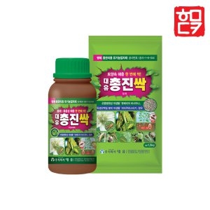 대유  총진싹 1.5kg 식물 총채벌레 진딧물 뿌리파리 약 토양 해충 퇴치 친환경 살충제