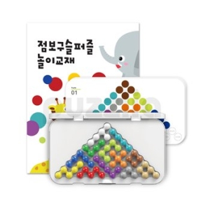 점보구슬퍼즐 삼각 유아용 활용세트