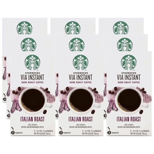 스타벅스  비아 인스턴트 이탈리안 로스트 스틱커피 8개입