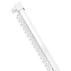 윈도우드레스 화이트 길이조절식 커튼레일