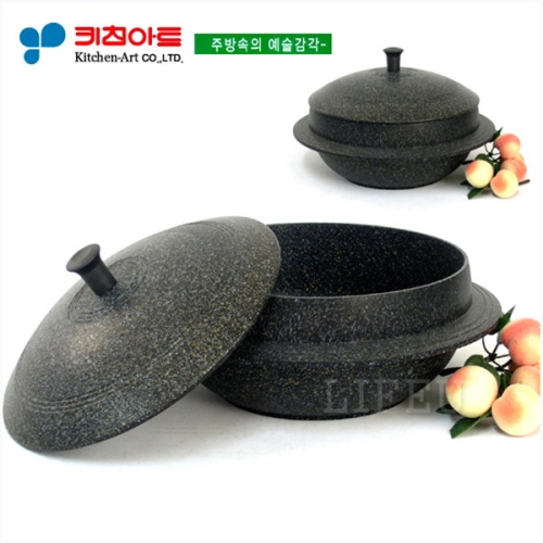 키친아트  양면마블코팅 가마솥