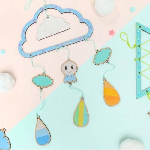 클레이피아  13 민화샵 스트링아트 드림캐쳐 만들기