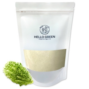 헬로우 국산 여주 가루 500g 깨끗하게 세척후 가공한 여주분말