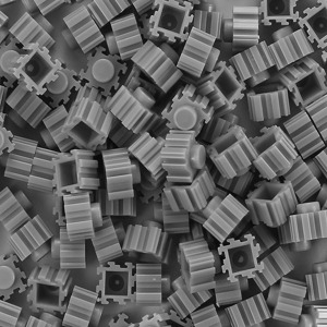 mytoys 디폼블럭 8mm 회색 300개 리필팩 33색 +도안