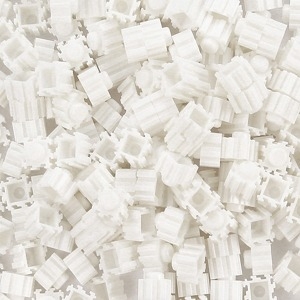 mytoys 디폼블럭 8mm 흰색 300개 리필팩 33색상 +도안