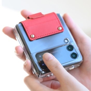 하나  카루소 Z플립3 매트 링 컬러 케이스