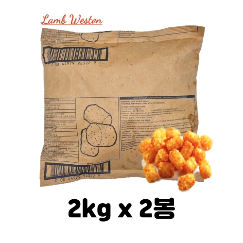맥케인  테이터펍스 맛감자 2kg