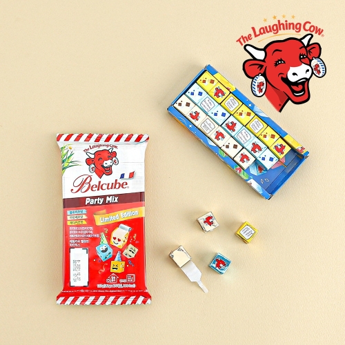 벨그룹 벨큐브 래핑카우 피크닉믹스 24큐브 125g