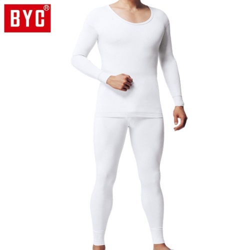 BYC 남성 내복 베이직 상하 DOLT6654-라이트그레이