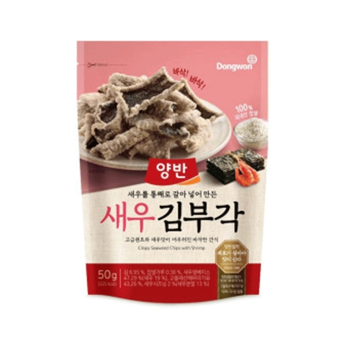 동원F&B  양반 새우 김부각 50g