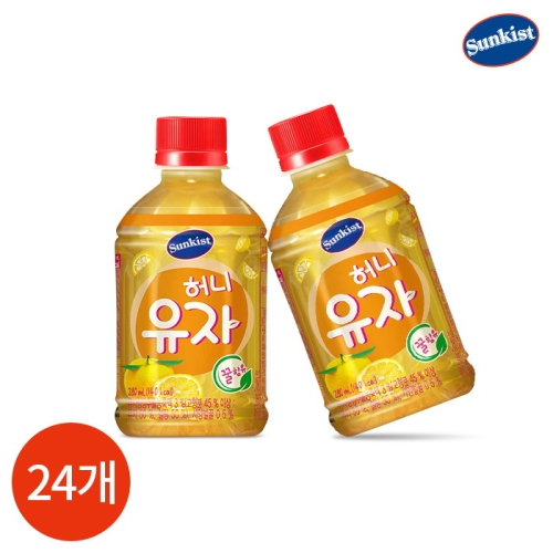 썬키스트 허니유자 280ml