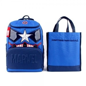 마블 초등책가방 세트 캡틴아메리카 입학