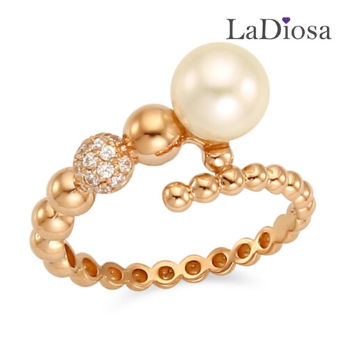 라디오사  18K 진주 반지_LK18OP-0883R