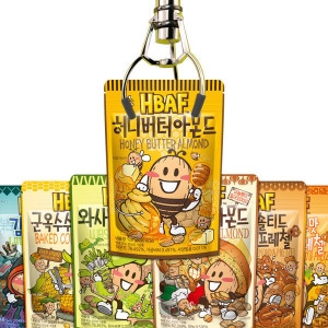 길림양행 바프 HBAF 신선집중 HBAF 아몬드 100- 골라담기 허니버터 와사비 군옥수수 마늘빵 등