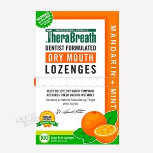 테라브레스  입안건조 구취제거 캔디 100개 THERABREATH DRY MOUTH ZINC LOZENGES