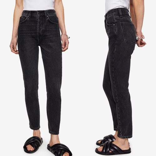 ANINE BING 애니빙 SONYA JEAN CHARCOAL A-06-1100-010A