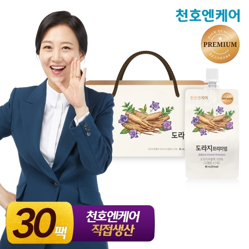 천호엔케어 도라지 진액 프리미엄 80ml 30포