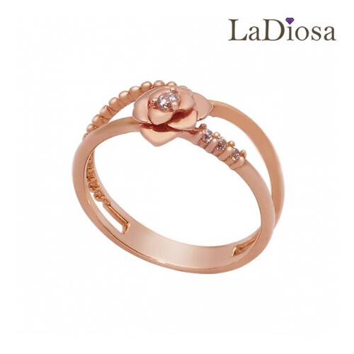 14K 라디오사 LaDiosa 라디오사 여성반지 LK14CA-1531R LK14CA-1531R