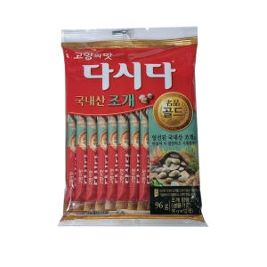 백설 다시다 명품 골드 국내산 조개 96g(8gx12입) 96g